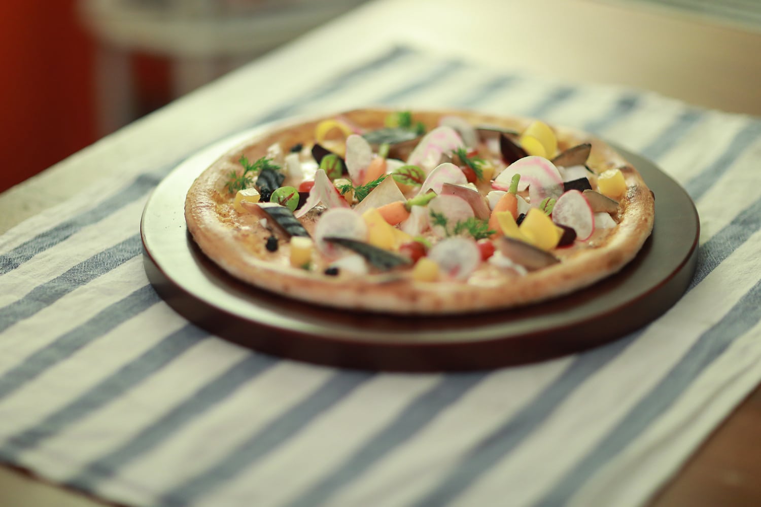 pizza maquereau